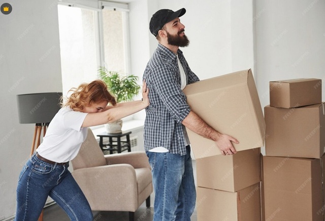 Stěhování je náročná práce